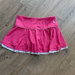 Nike pink skort small